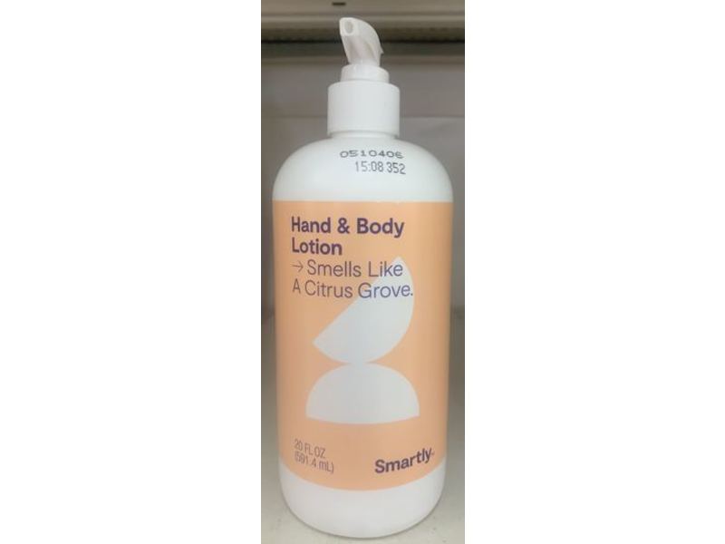 Smartly Hand & Body Lotion, Citrus Grove, 20 fl oz
