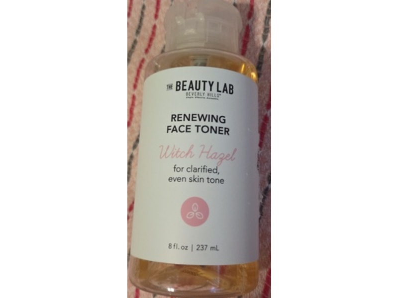 The Beauty Lab Renewing Face Toner, Witch Hazel, 8 fl oz/237 mL