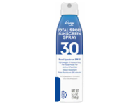Kroger Total Sport Sunscreen Spray, SPF 30, 5.5 oz/156 g - Image 2