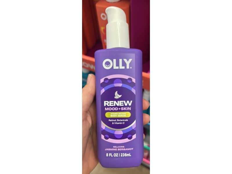 Olly Renew Mood + Skin Body Serum, 8 fl oz/236 mL
