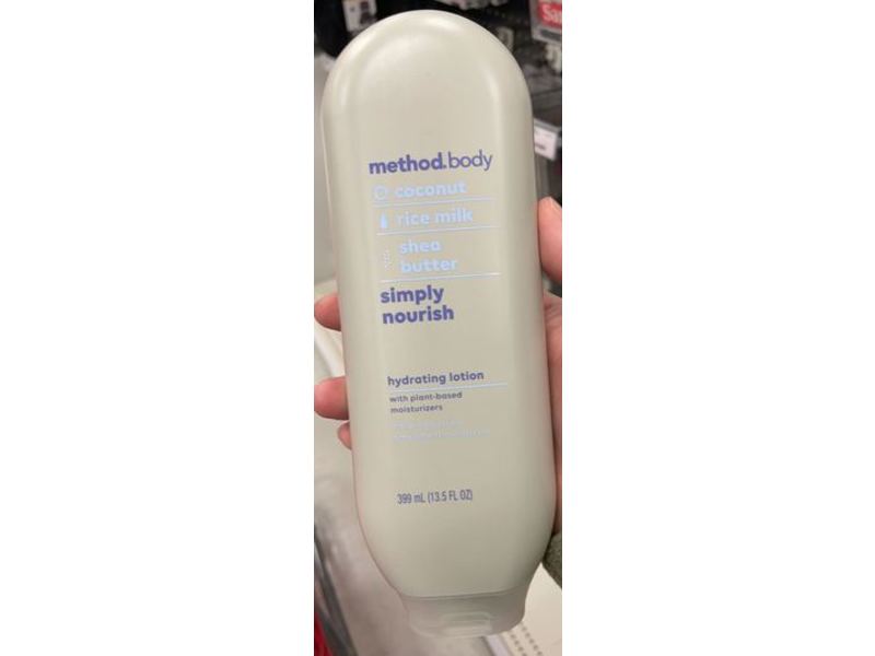 Method Simply Nourish Hydrating Lotion, 13.5 fl oz/399 mL
