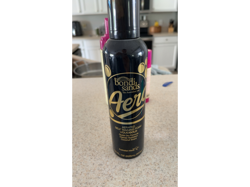 Bondi Sands Aero Aerated Liquid Gold Self Tanning Foam, 7.61 fl oz (225 mL)