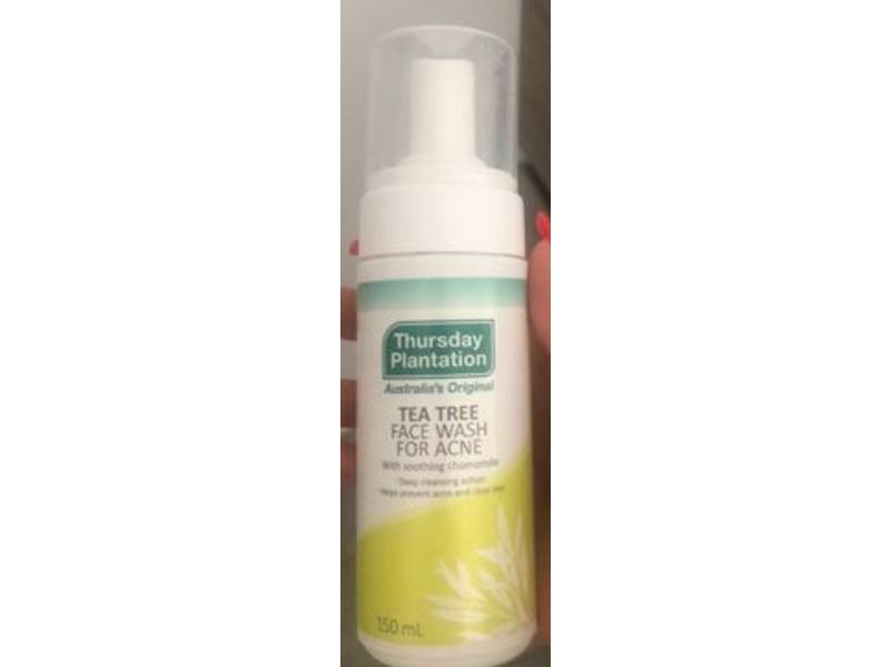 Thursday Plantation Acne Face Wash, Tea Tree, 150 mL