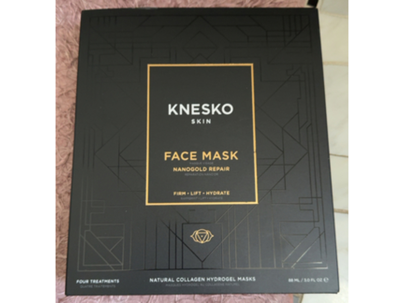Knesko Skin Face Mask, Nanogold Repair, 0.7 fl oz/22 mL