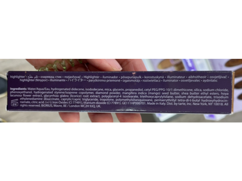 Tarte Glow Tape Highlighter, Bronze Glow, 0.4 fl oz/12 mL