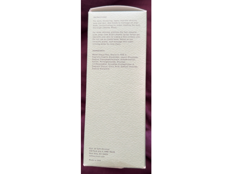 Soft Services Comfort Cleanse Ultra Soothing Shower Gel, 10 fl oz/295 mL