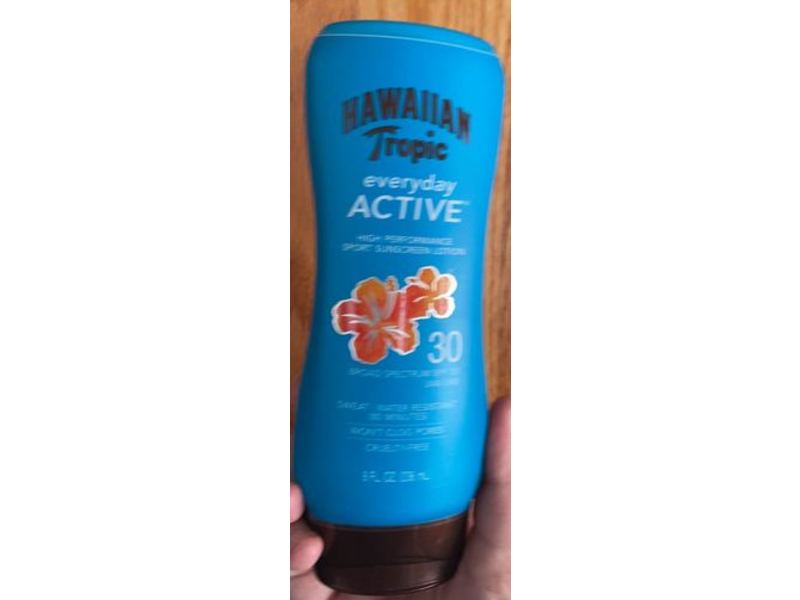 Hawaiian Tropic Everyday Active Lotion, SPF 30, 8 fl oz/236 mL