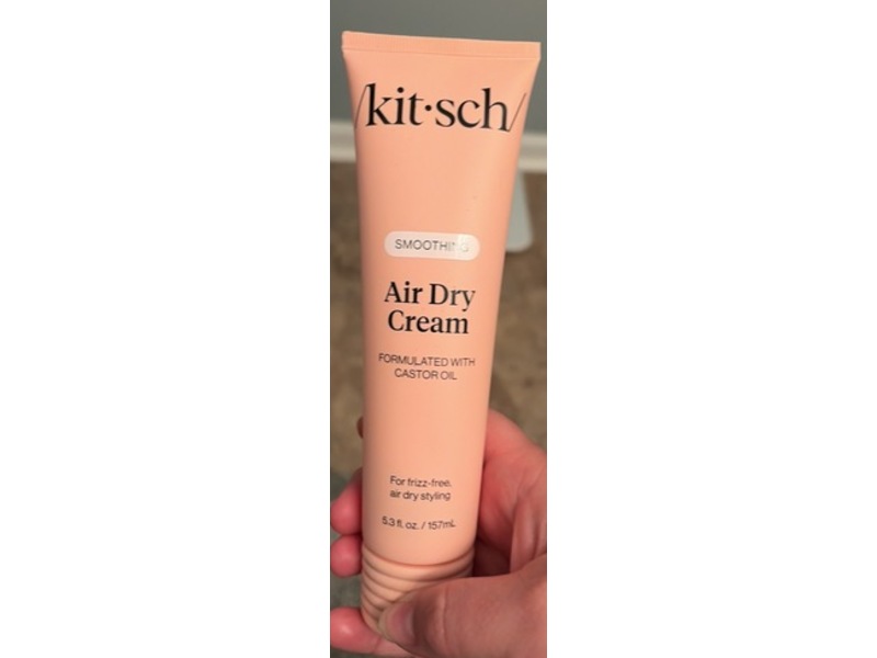 Kitsch Air Dry Cream, Smoothing, 5.3 fl oz/157 mL