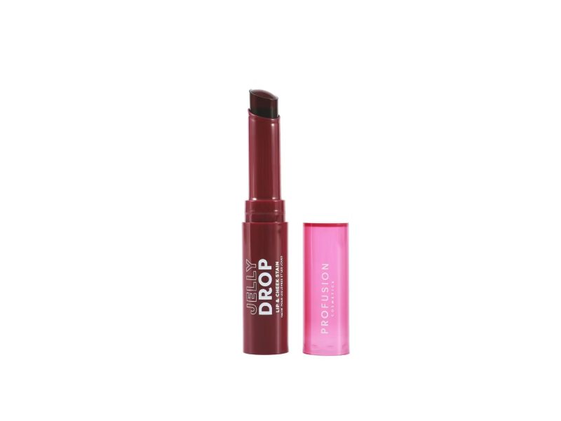 Profusion Jelly Drop Lip & Cheek Stain, Berry Punch, 0.09 oz/2.5 g