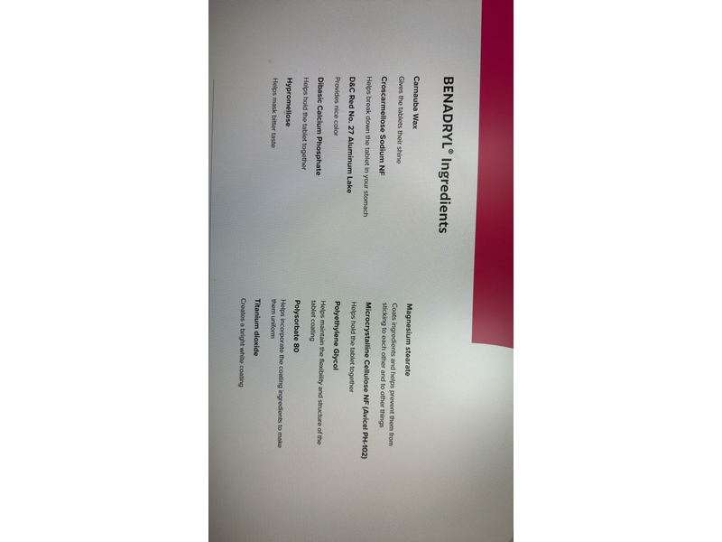 Benadryl Original Strength Itch Stopping Cream, 1 oz/28.3 g