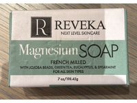 Reveka French Milled Magnesium Bar Soap,Eycalyptus , Spearmint, 7 oz/198.45 g, Pack Of 4 - Image 3