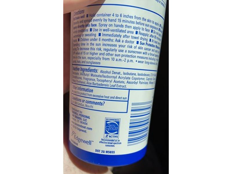 Banana Boat Light As Air Sunscreen Spray, SPF 50+, 9.5 oz/269 g