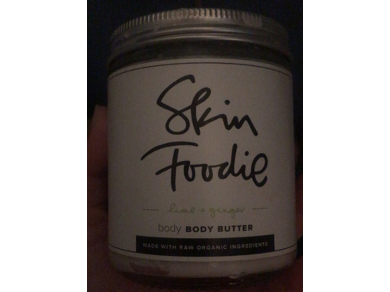 Skin Foodie Body Butter, Lime+Ginger