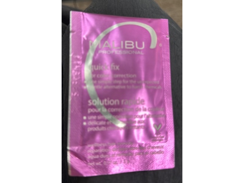 Malibu C Quick Fix Color Correction Treatment, 0.17 fl oz/5 g