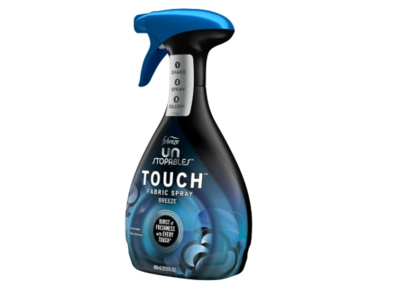 Febreze Unstopables Touch Fabric Spray, Breeze, 27 fl oz/800 mL