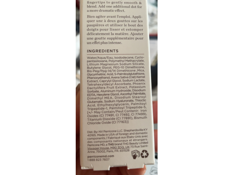 Perricone Md No Makeup Eyeshadow, Shade 3, 0.3 fl oz/10 mL