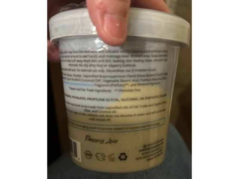 Bodhi Whipped Soap Body Scrub, Ocean Breeze, 14 oz/397 g