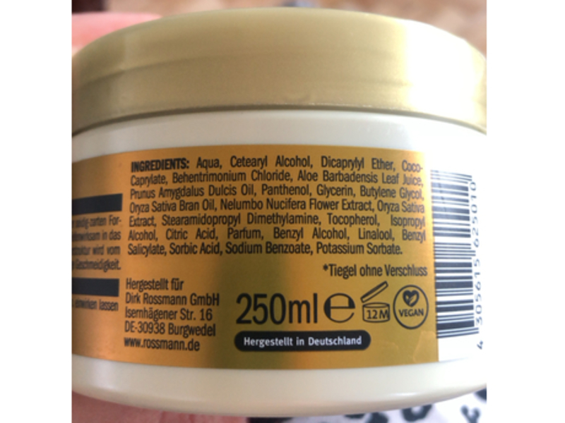 Isana Professional Intensiv & Pflege Haarmaske, 250 mL