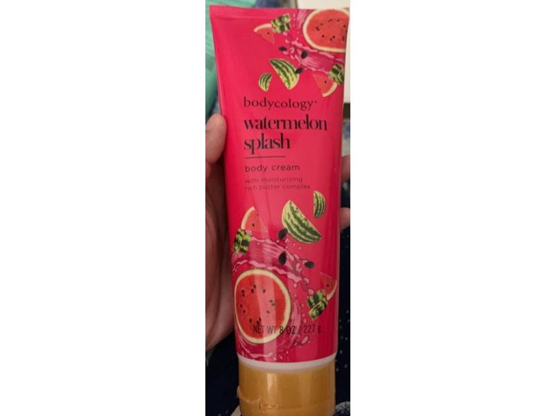 Bodycology Body Cream, Watermelon Splash, 8 oz/227 g