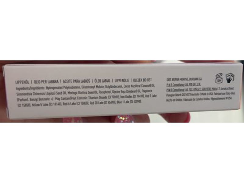 Morphe 2 Glassified Lip Oil, Extra Glaze, 0.29 fl oz/8.5 mL