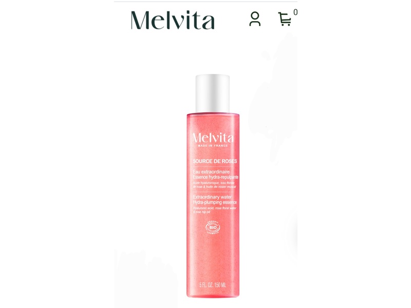 Melvita Extraordinary Water Hydra Plumping Essence, 5 fl oz/150 mL