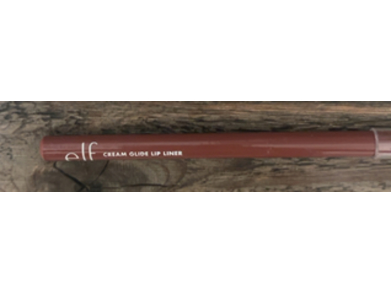 e.l.f. Cream Glide Lip Liner, Mauve Aside, 0.03 oz/1 g