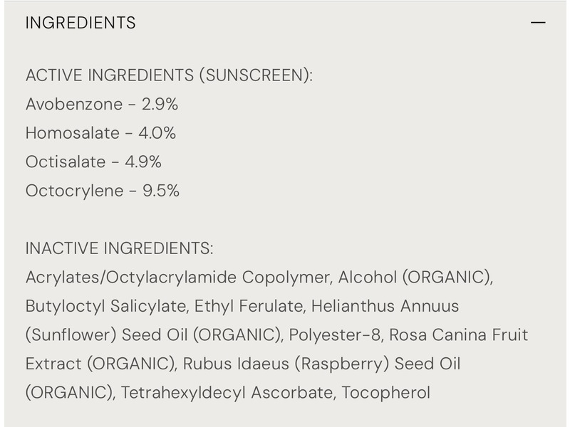 Sonrei Kids Clear Organic Clear Sunscreen Mist, SPF 50, 6 fl oz/177 mL