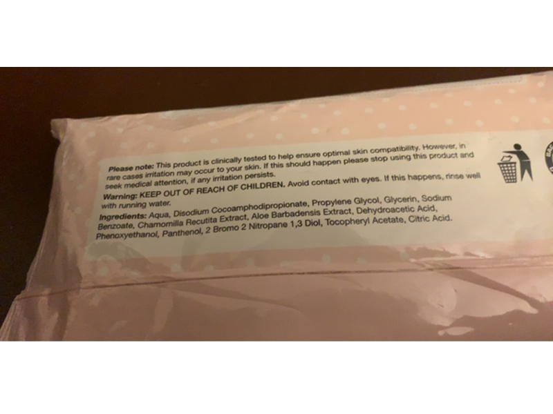 Pure Baby Sensitive Baby Wipes, Aloe & Chamomile, 64 Count