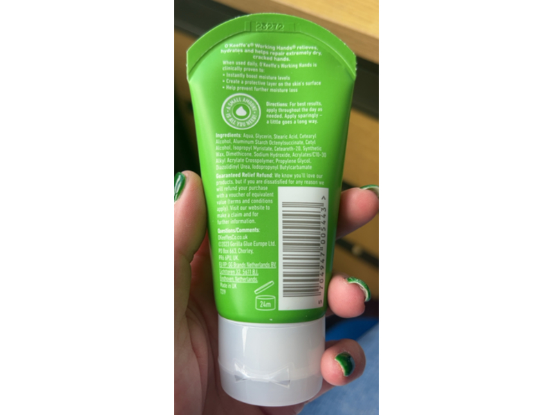 O'Keeffe's Working Hands Hand Cream, 58 mL