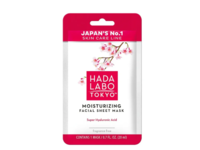 Hada Labo Tokyo Moisturizing Facial Sheet Mask, Hyaluronic Acid, 0.7 fl oz/20 mL, 1 Count - thumbnail 1