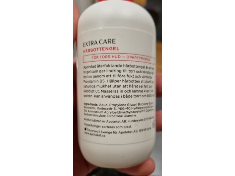 Apoteket Extra Care Harbottengel, 120 mL