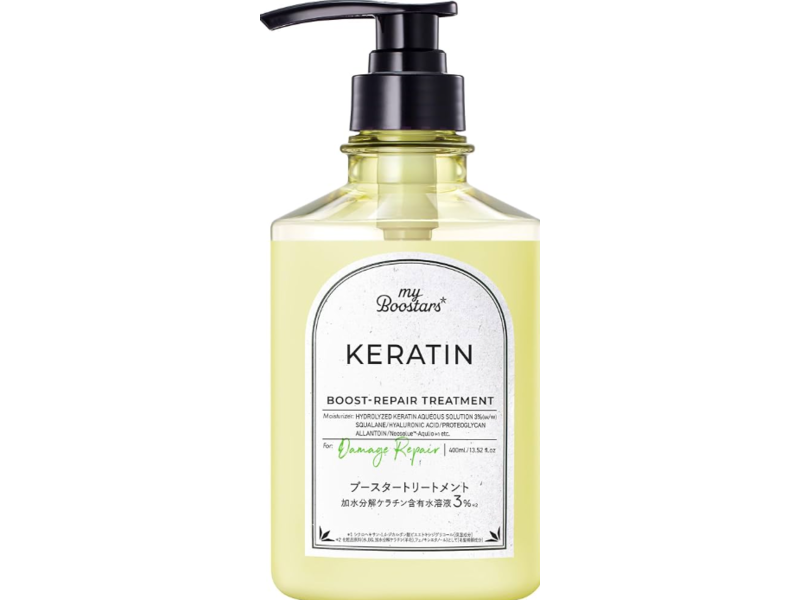 My Boostars Keratin Boost-Repair Treatment, 13.52 fl oz/400 mL