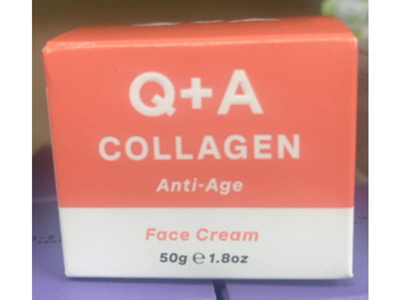 Q+A Collagen Anti-Age Face Cream, 1.8 oz/50 g