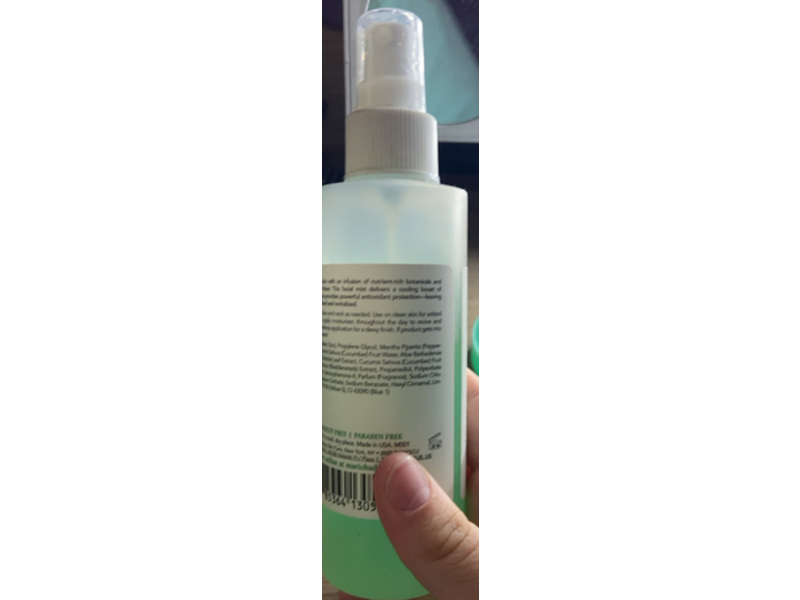 Mario Badescu Skin Care Facial Spray, Aloe Cucumber & Green Tea, 6 fl oz/177 mL