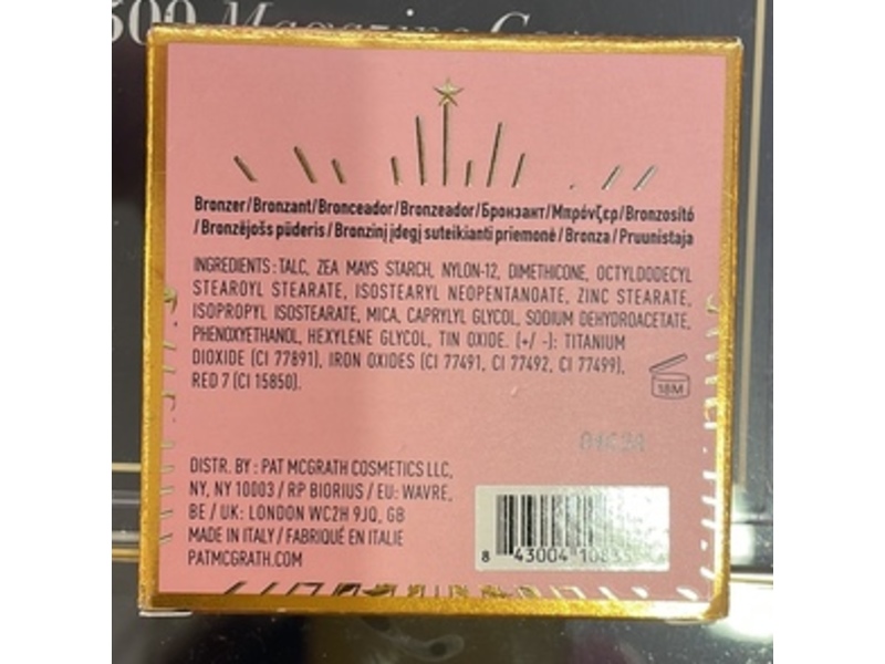 Pat McGrath Labs Divine Bronzer, Nude Honey, 0.33 oz/9.5 g