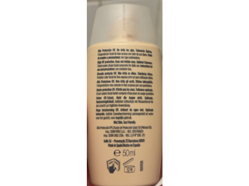 Isdin Fotoprotector Fusion Water Color, Light, SPF 50, 50 mL