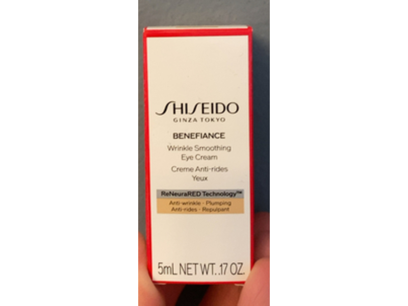 Shiseido Benefiance Wrinkle Smoothing Eye Cream, 0.17 oz/5mL
