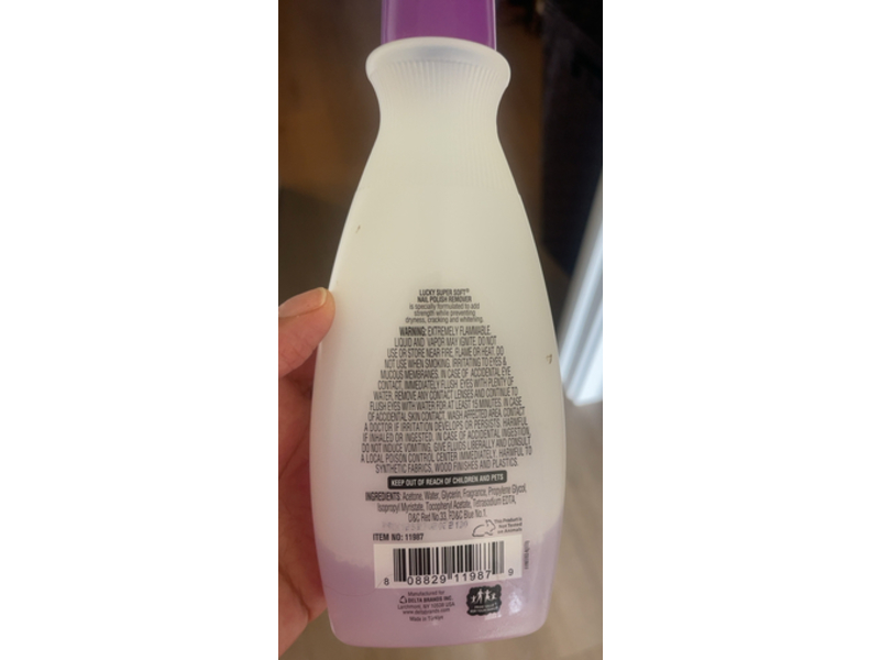 Lucky Nail Polish Remover, 6 fl oz/177 mL