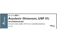 Acyclovir Ointment 5%, 15 g, Amneal (Rx) - thumbnail 1