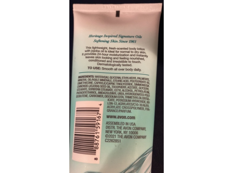 Avon Skin So Soft Body Lotion, Original, 6.7 fl oz/200 mL