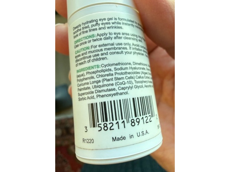 Replenix Hydrating + Plumping Eye Gel, 0.5 fl oz/15 mL