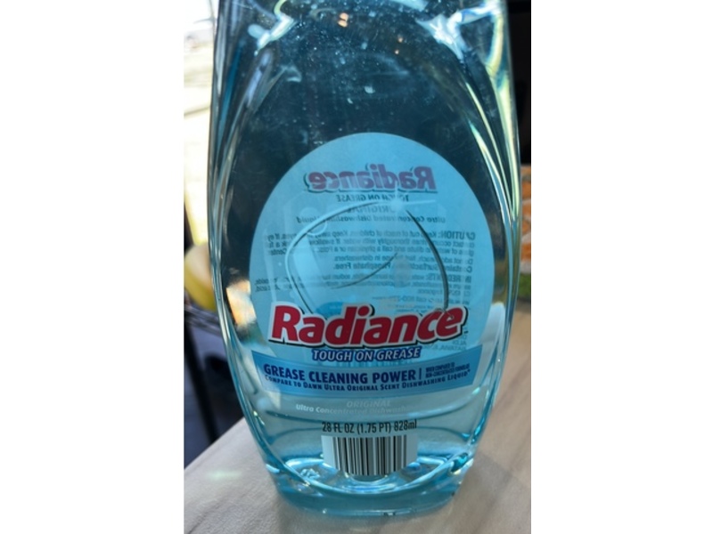 ALDI Radiance Ultra Concentrated Dishwashing Liquid, Original, 28 fl oz/828 mL