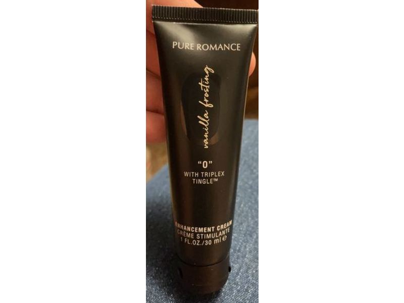 Pure Romance "O" Triplex-Tingle Enhancement Cream, Vanilla Frosting, 1 fl oz/30 mL
