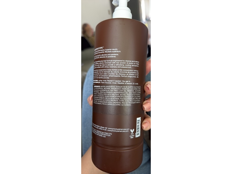 Prototype Daily Shampoo, Tea Tree, 33.8 fl oz/1 L