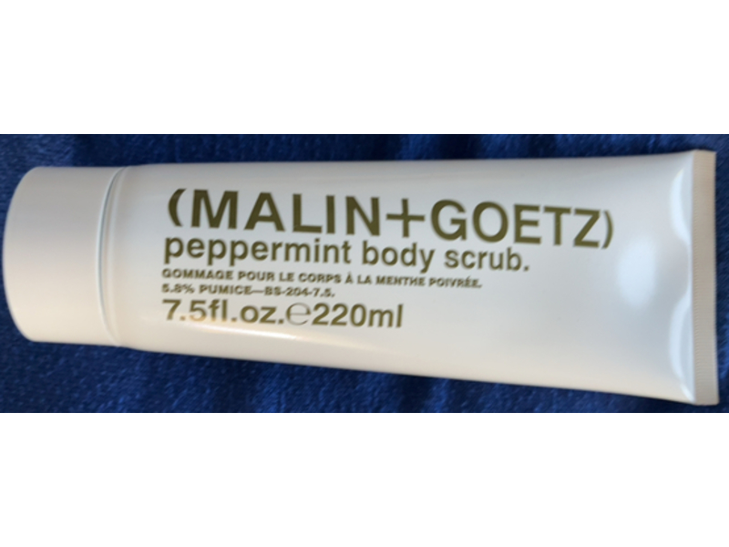 Malin+Goetz Body Scrub, Peppermint, 7.5 fl oz/220 mL