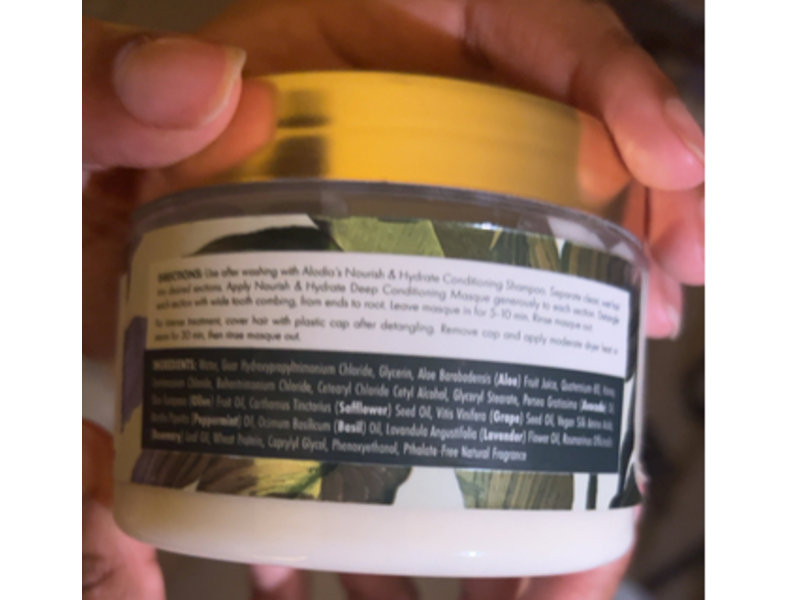 Alodia Deep Conditioning Masque, 12 oz