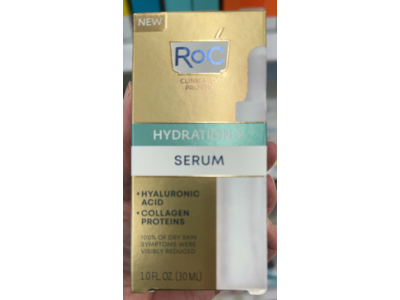 Roc Multi Hydration Serum, Hyaluronic Acid + Collagen Proteins, 1.0 fl oz/30 mL