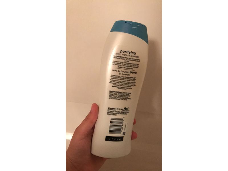 Olay Fresh Outlast Purifying Birch Water & Lavender Body Wash 13.5 Oz, 0.89 Pound