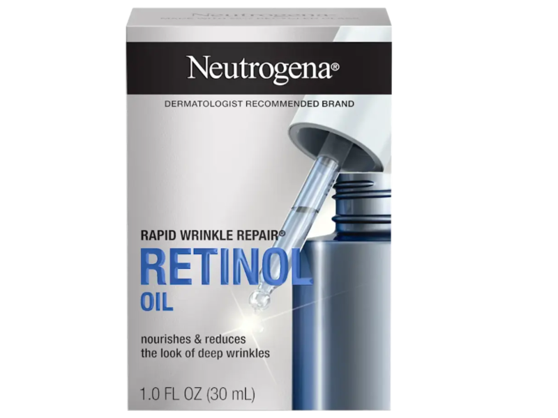 Neutrogena Rapid Wrinkle Repair Retinol Oil, 1.0 fl oz/30 mL