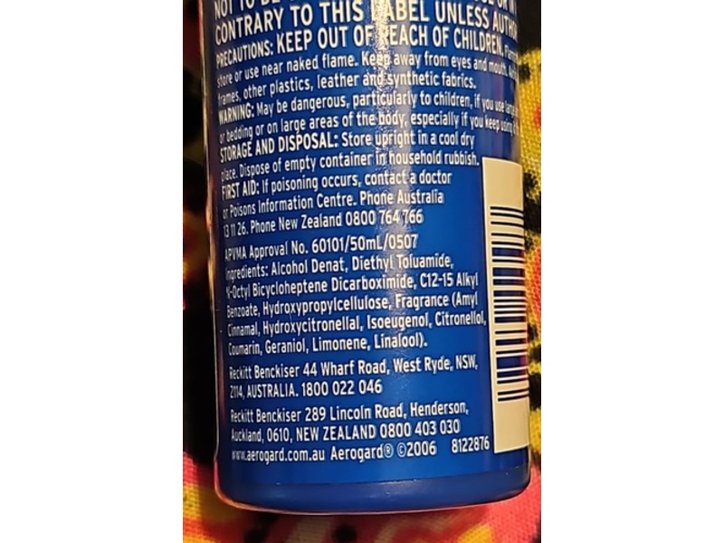 Aerogard Tropical Strength Insect Repellent Roll-On, 50 mL